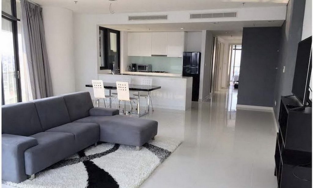 Cho thuê căn B1 City Garden 3 phòng ngủ nhà đẹp tầng 14 view quận 1