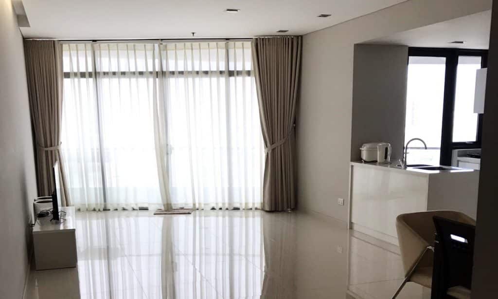 Cho thuê B1 City Garden 2 phòng ngủ nội thất 1 phần lầu 25 view đẹp