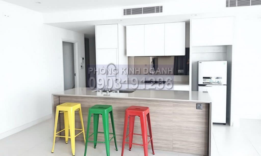 City Garden cho thuê lầu 12 tháp C nội thất full view L81 2 phòng ngủ