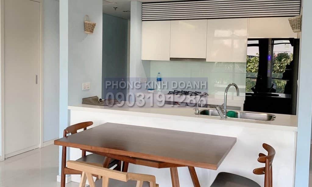 Căn hộ cho thuê City Garden tầng 3 block A nội thất xịn 2 phòng ngủ