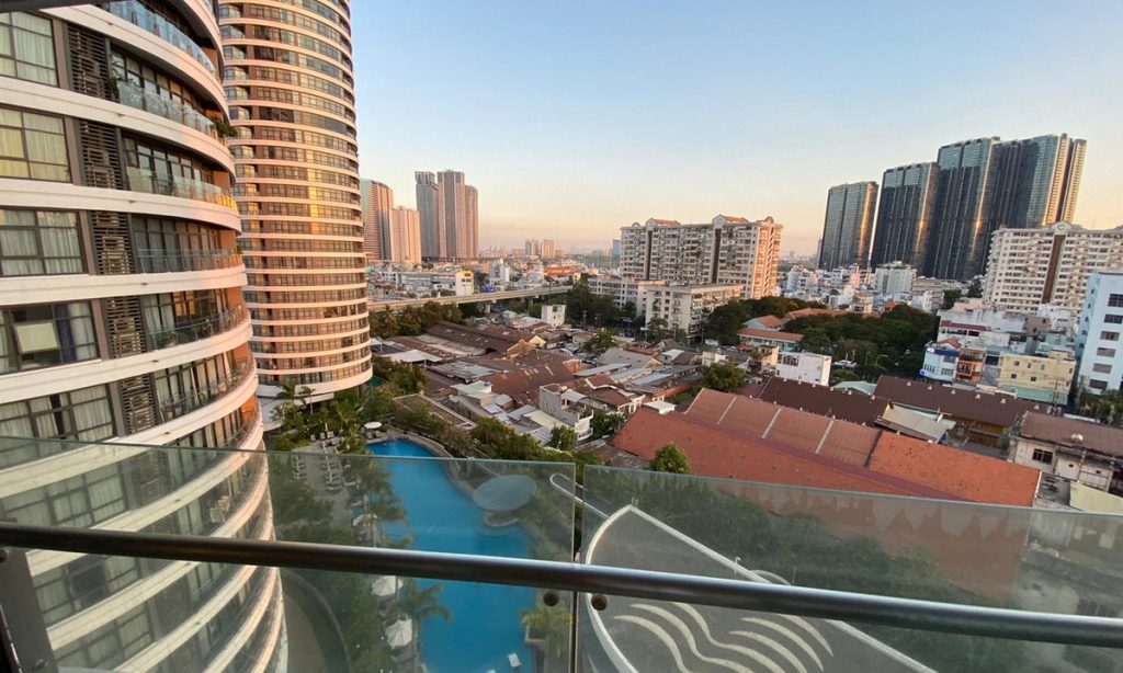 Căn hộ City Garden bán căn số 6 block B2 140m2 view quận 1 3 phòng ngủ
