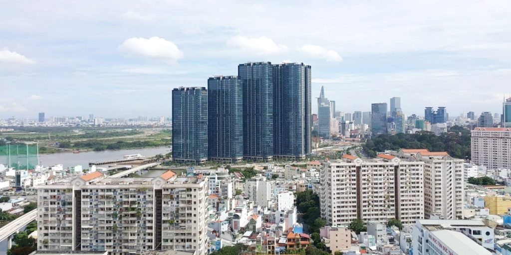 Căn hộ City Garden bán block P1 view quận 1 căn số 1 3 phòng ngủ 145m2