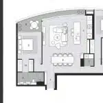 Bán City Garden tháp P2 view Văn Thánh 3 phòng ngủ căn hộ số 3 146m2