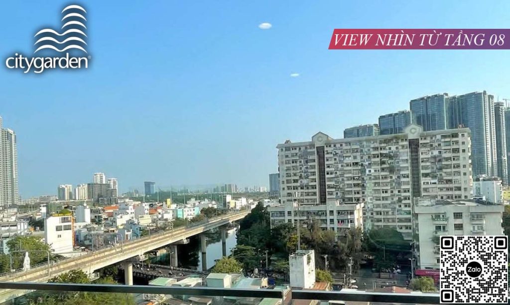 City Garden bán block C 105m2 căn số 2 view quận 1 thiết kế 2 phòng ngủ