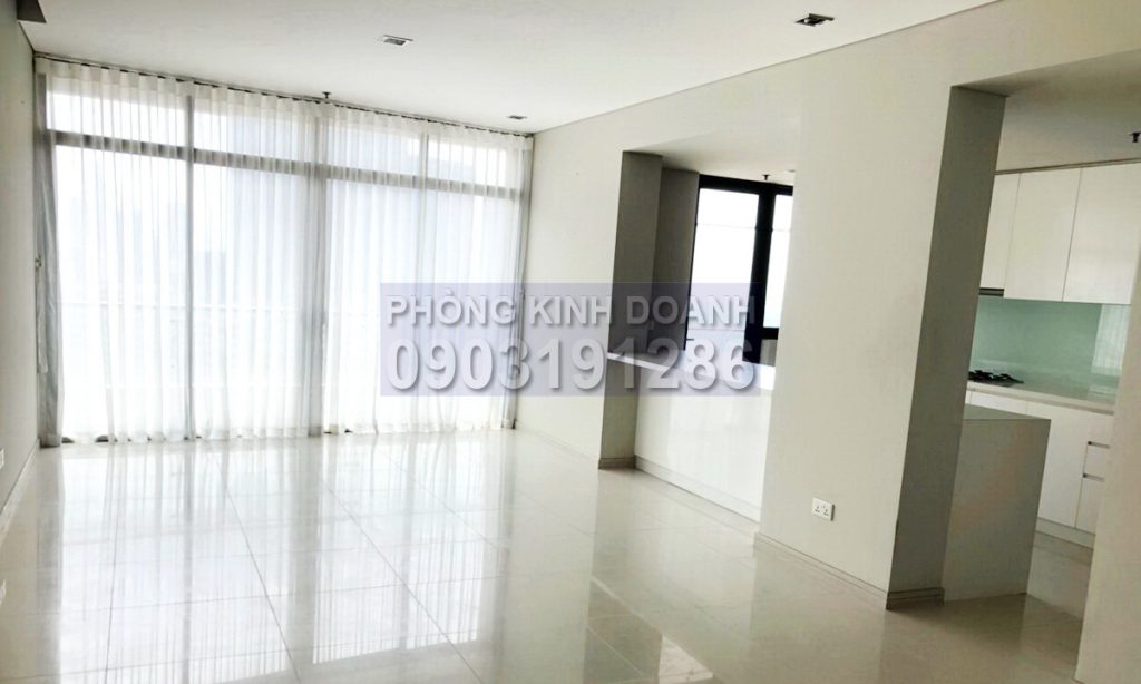 City Garden Bình Thạnh cho thuê lầu cao nhà trống view quận 1 3 phòng ngủ
