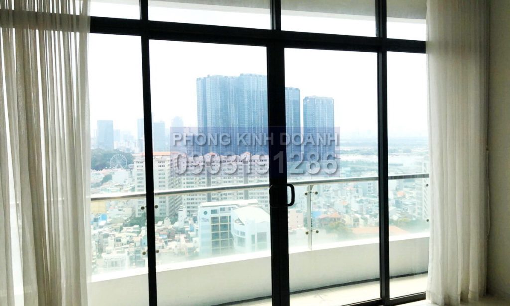 City Garden Bình Thạnh cho thuê lầu cao nhà trống view quận 1 3 phòng ngủ
