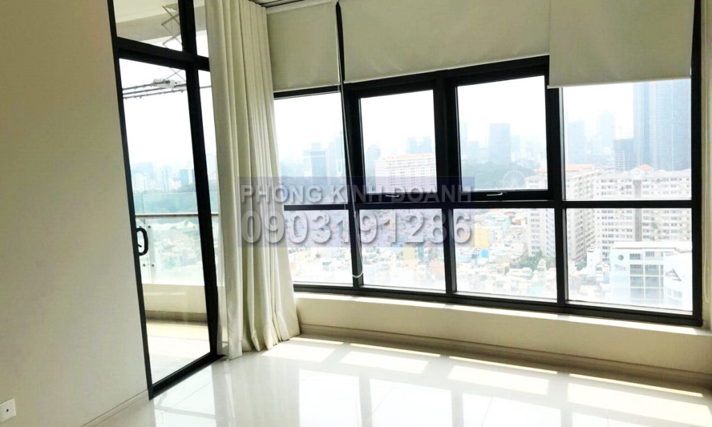 City Garden Bình Thạnh cho thuê lầu cao nhà trống view quận 1 3 phòng ngủ