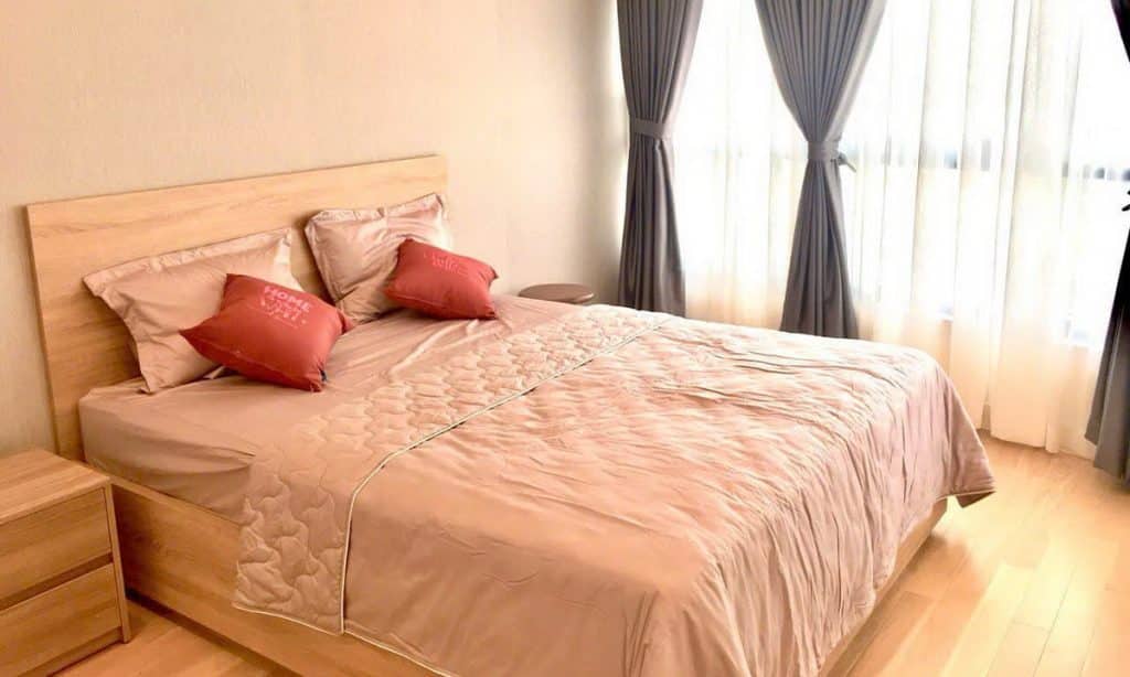 Căn hộ cho thuê City Garden lầu cao nội thất đầy đủ view L81 2 phòng ngủ