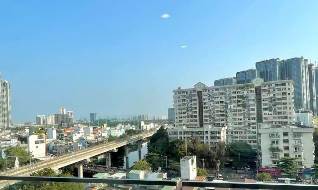 Cho thuê căn hộ City Garden lầu cao nội thất đầy đủ view đẹp 1 phòng ngủ