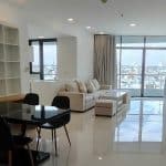 Căn hộ cho thuê City Garden lầu trung nội thất đầy đủ view mát 2 phòng ngủ