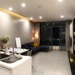 Cho thuê căn hộ City Garden tầng cao nội thất full view quận 1 1 phòng ngủ