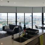 Căn hộ cho thuê City Garden tầng cao nhà đẹp view thoáng mát 2 phòng ngủ