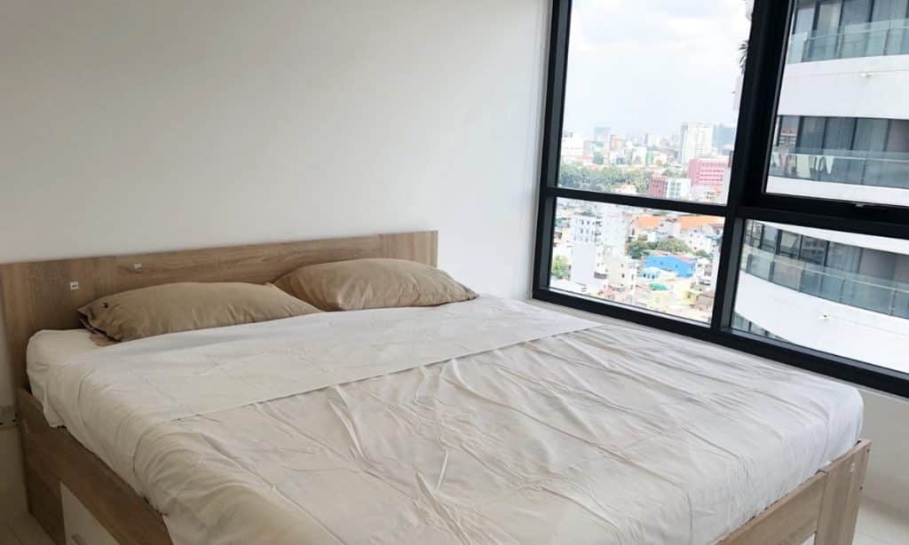 Căn hộ cho thuê City Garden tầng cao nhà đẹp view thoáng mát 2 phòng ngủ