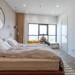 Căn hộ cho thuê City Garden lầu cao đủ nội thất view Văn Thánh 2 phòng ngủ