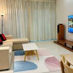 Căn City Garden cho thuê tầng cao đủ nội thất view Văn Thánh 1 phòng ngủ