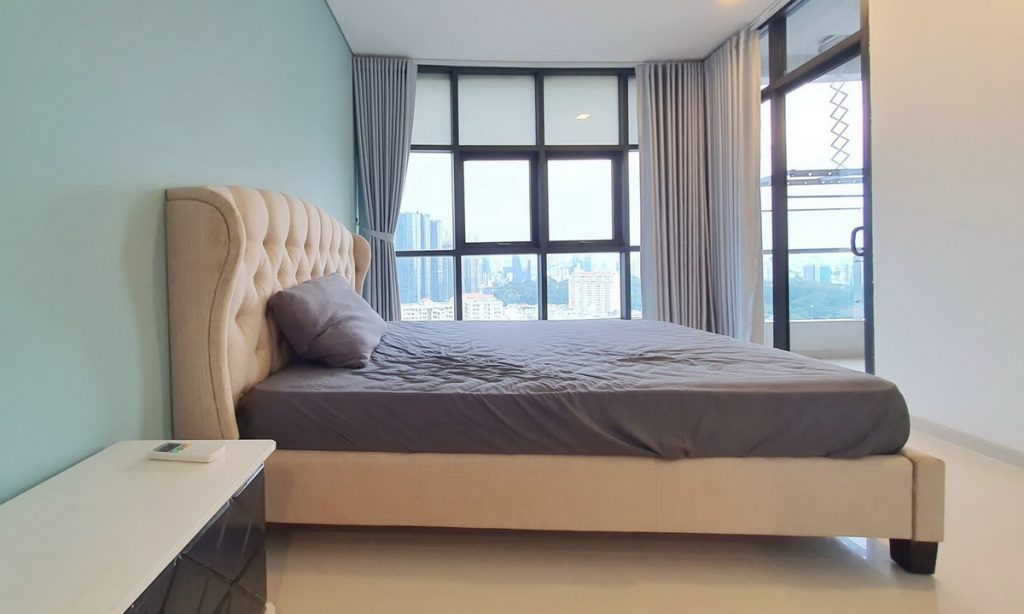 City Garden căn hộ cho thuê tầng cao nội thất đủ view quận 1 3 phòng ngủ