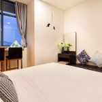 City Garden cho thuê tầng cao full nội thất view Văn Thánh 1 phòng ngủ