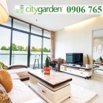 City Garden cho thuê lầu thấp đầy đủ nội thất view thoáng mát 1 phòng ngủ