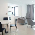 Căn hộ City Garden cho thuê lầu cao nội thất đầy đủ view quận 1 2 phòng ngủ