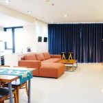 Căn hộ cho thuê City Garden tầng cao nội thất đẹp view mát 2 phòng ngủ