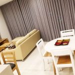 Căn hộ cho thuê City Garden đầy đủ nội thất view thoáng mát 2 phòng ngủ