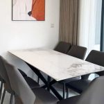 Căn hộ cho thuê City Garden lầu trung nội thất đẹp view L81 2 phòng ngủ