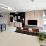 Cho thuê căn hộ City Garden lầu cao nội thất đẹp view thoáng 3 phòng ngủ