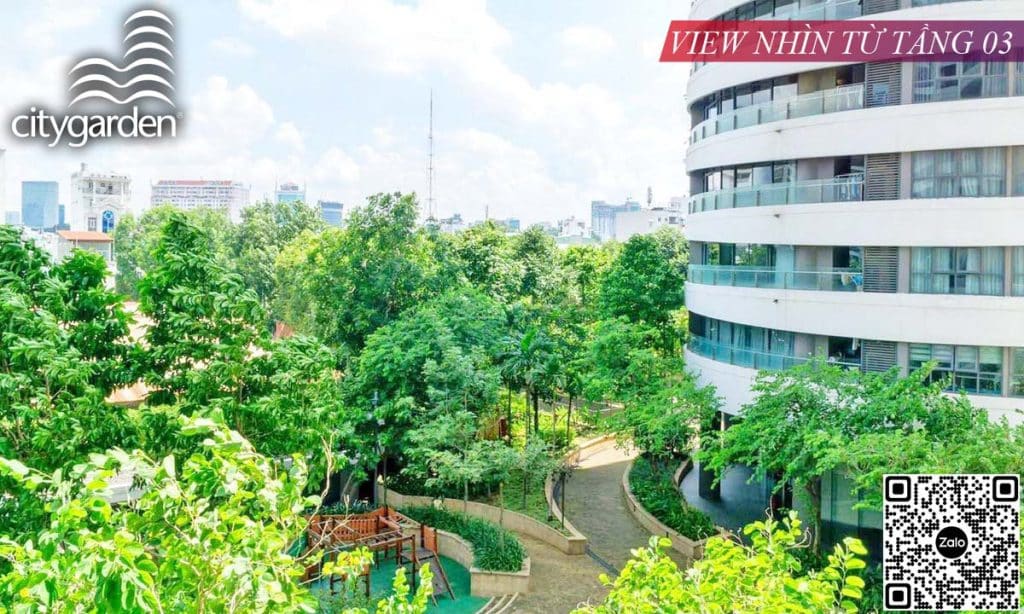 Căn hộ City Garden bán 140m2 căn số 6 block B1 view quận 1 3 phòng ngủ