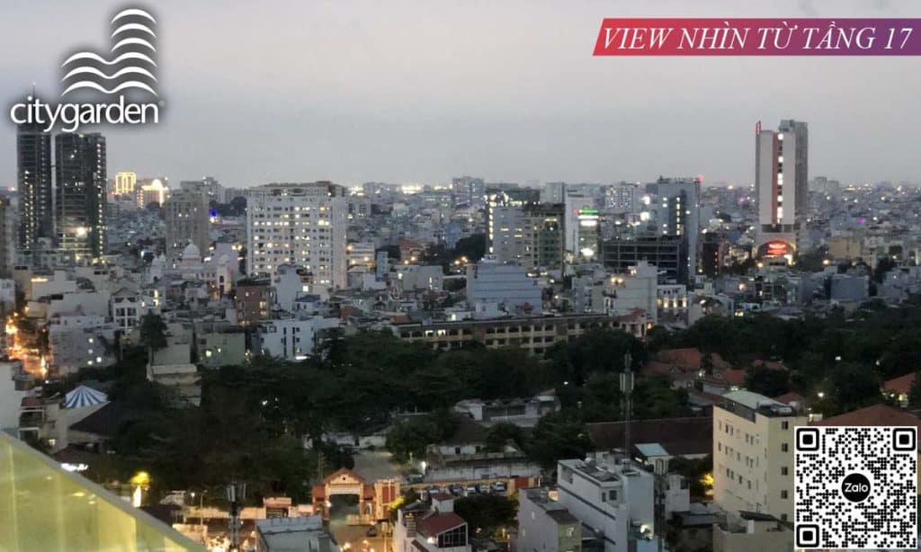 Căn hộ City Garden bán 140m2 căn số 6 block B1 view quận 1 3 phòng ngủ