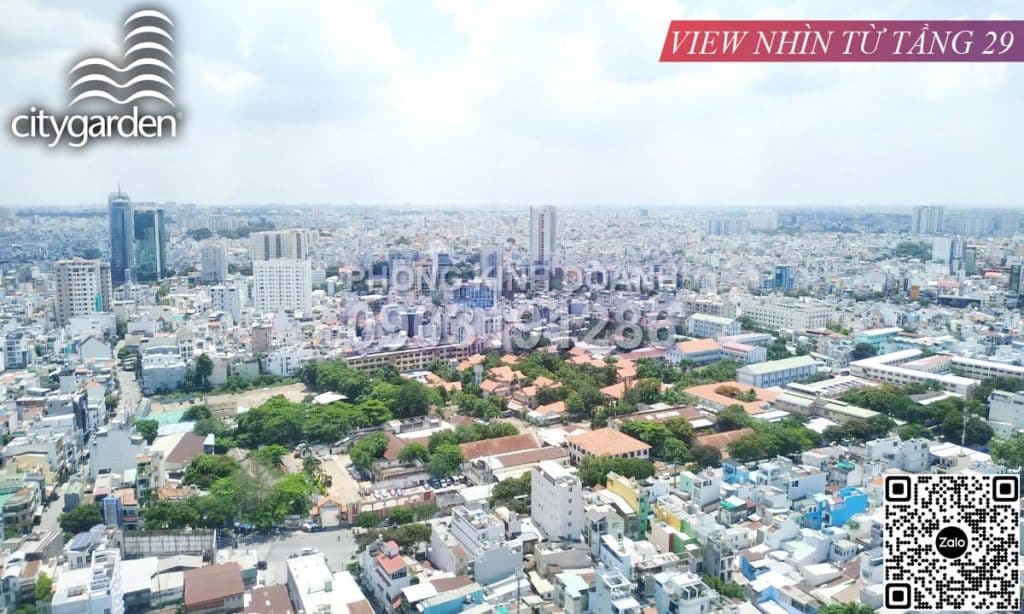 Căn hộ City Garden bán 140m2 căn số 6 block B1 view quận 1 3 phòng ngủ
